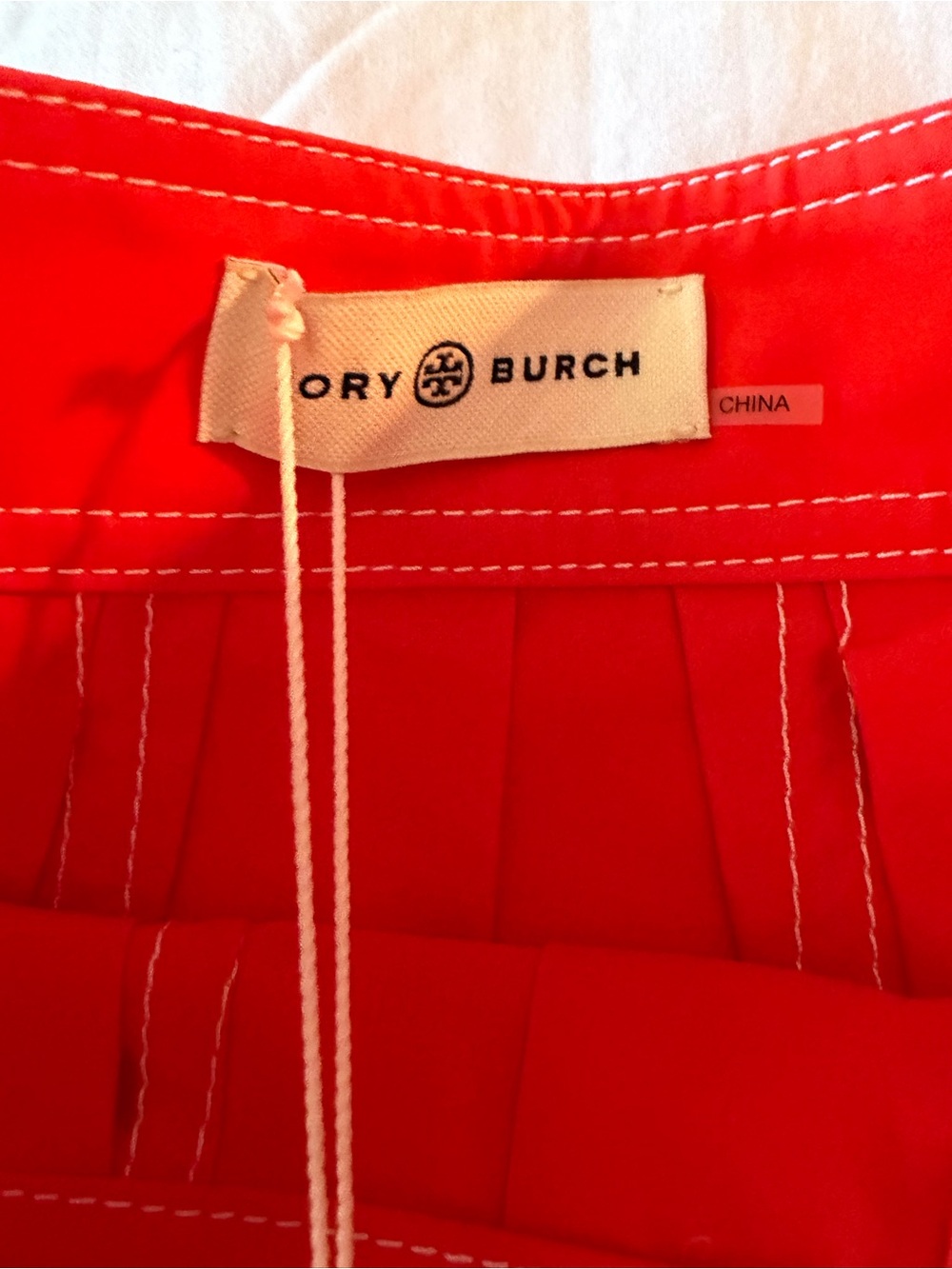 Tory Burch Multicolor Plaid A-Line Midi Skirt - Picture 2 of 11